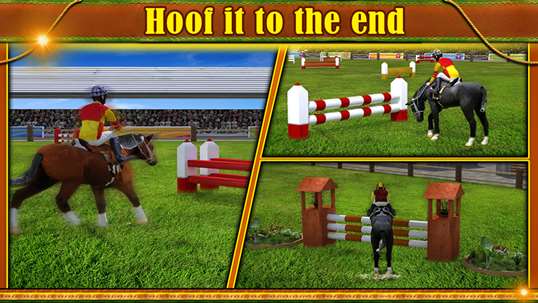 Horse Show Jump Simulator 3D screenshot 3