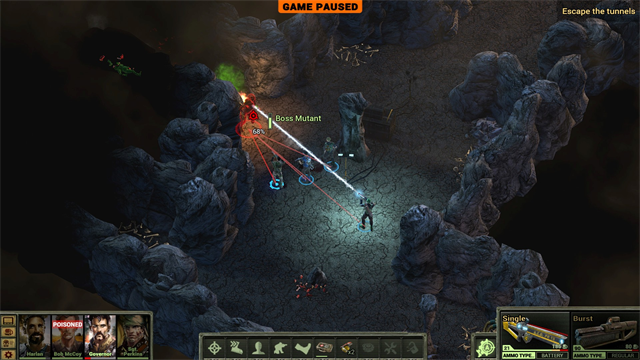 Dustwind: Resistance - Tunnels of Death screenshot 1