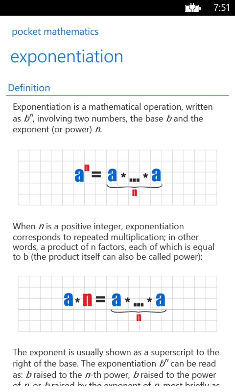 Captura de Pantalla 3 Pocket Mathematics windows
