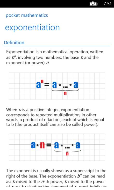Pocket Mathematics Screenshots 1