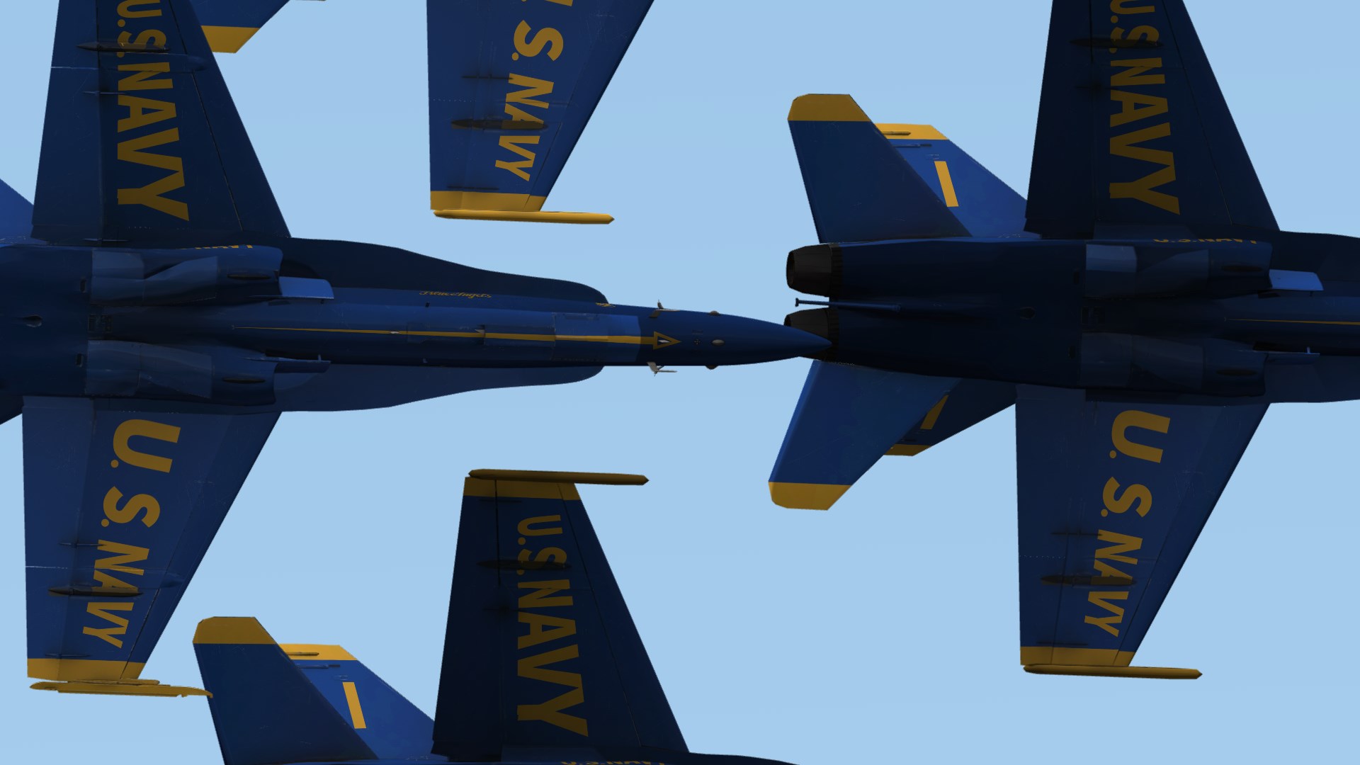 Blue Angels Aerobatic Flight Simulator