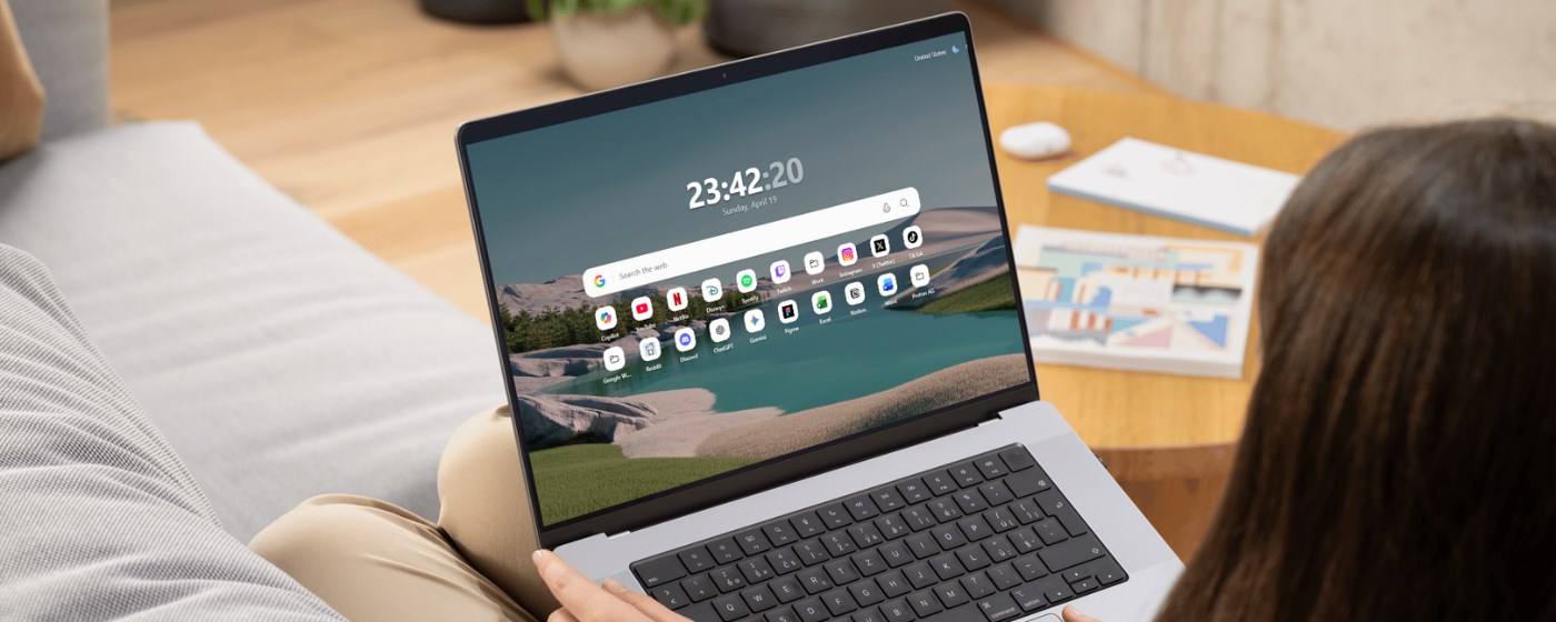 Fluent New Tab