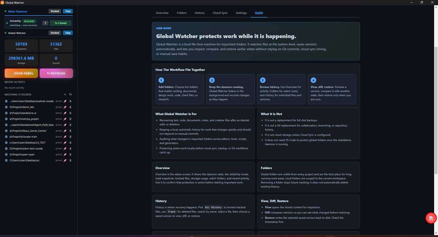 #7. Global Watcher (Windows) Göre: NEXT_STORM