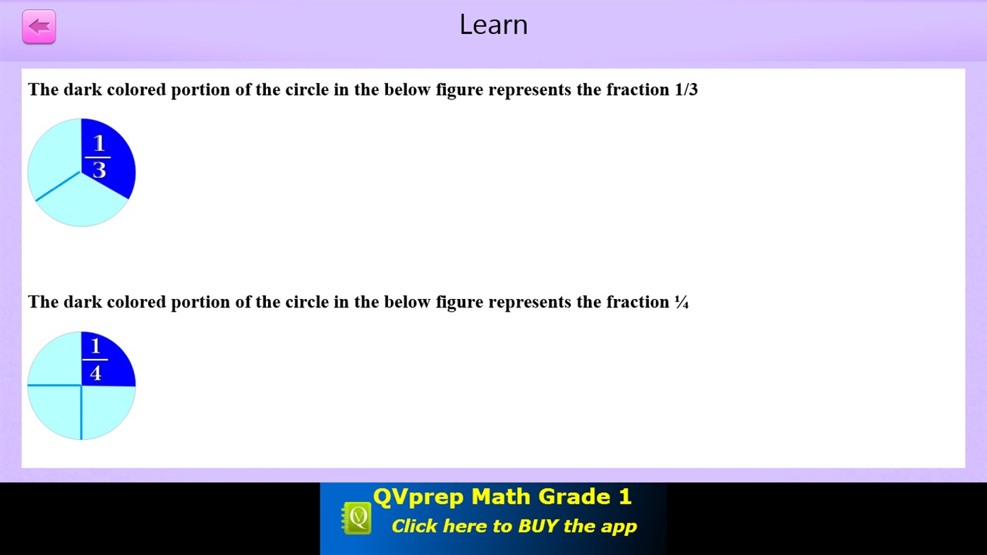 #6. QVprep Lite Learn Math Grade 1 (Windows) By: PJP Consulting LLC