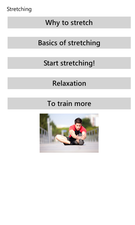 Stretching! Screenshots 1