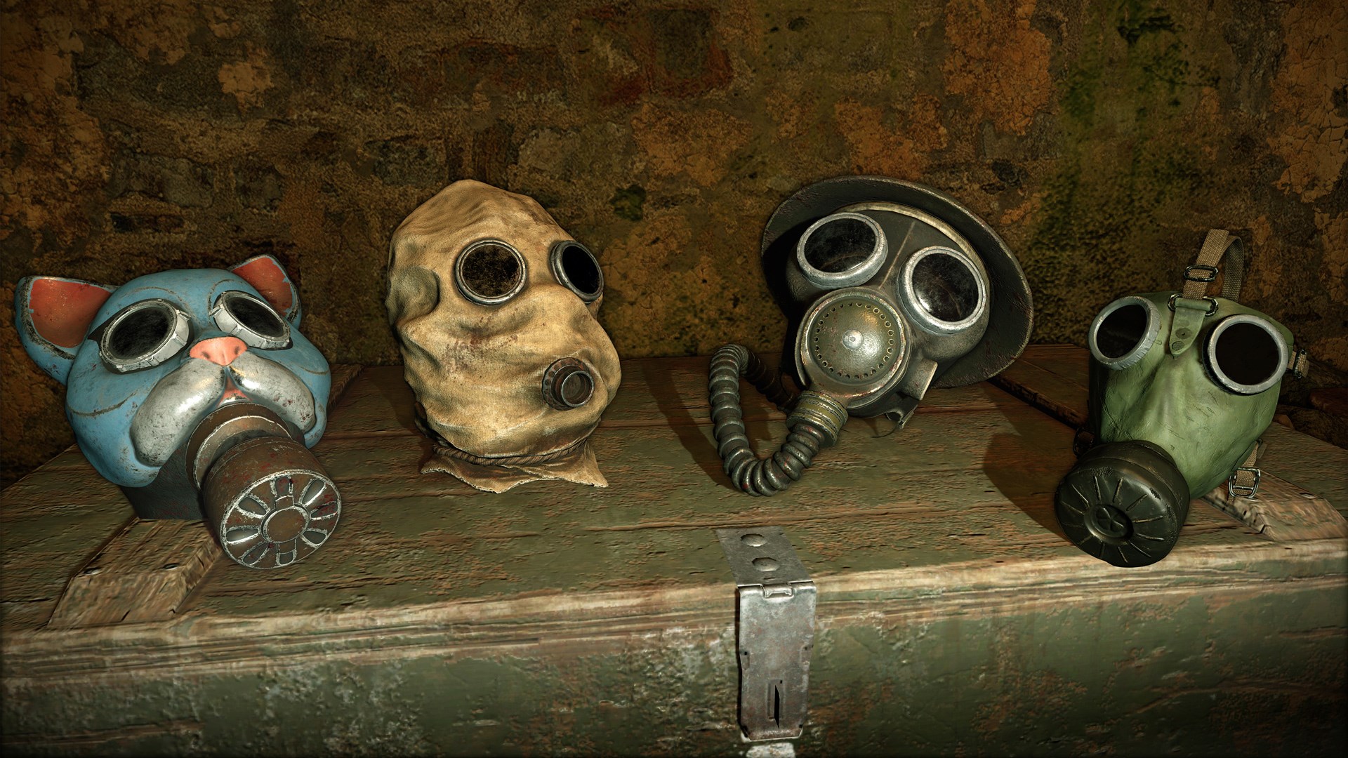 Fallout 4 gas mask with goggles фото 8