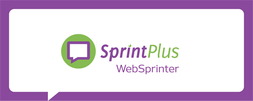 SprintPlus WebSprinter marquee promo image