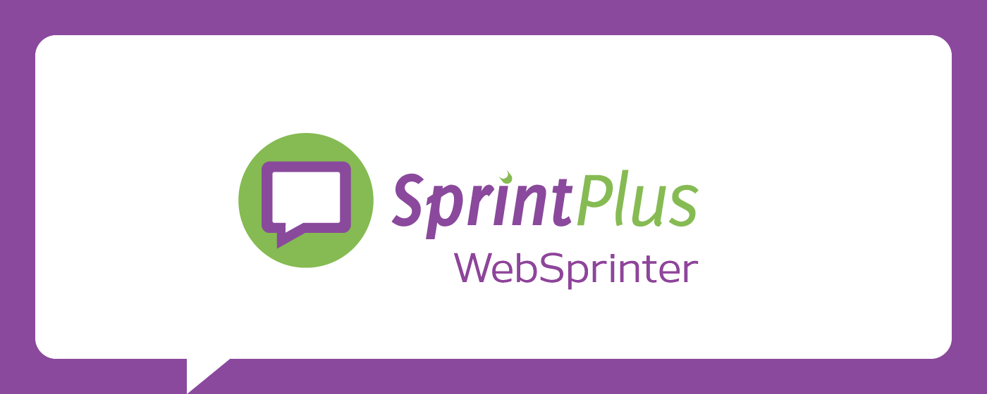 SprintPlus WebSprinter