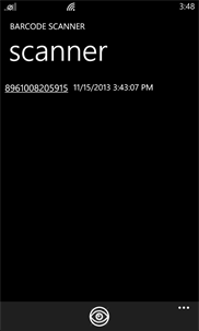 Easy Barcode Scanner screenshot 1