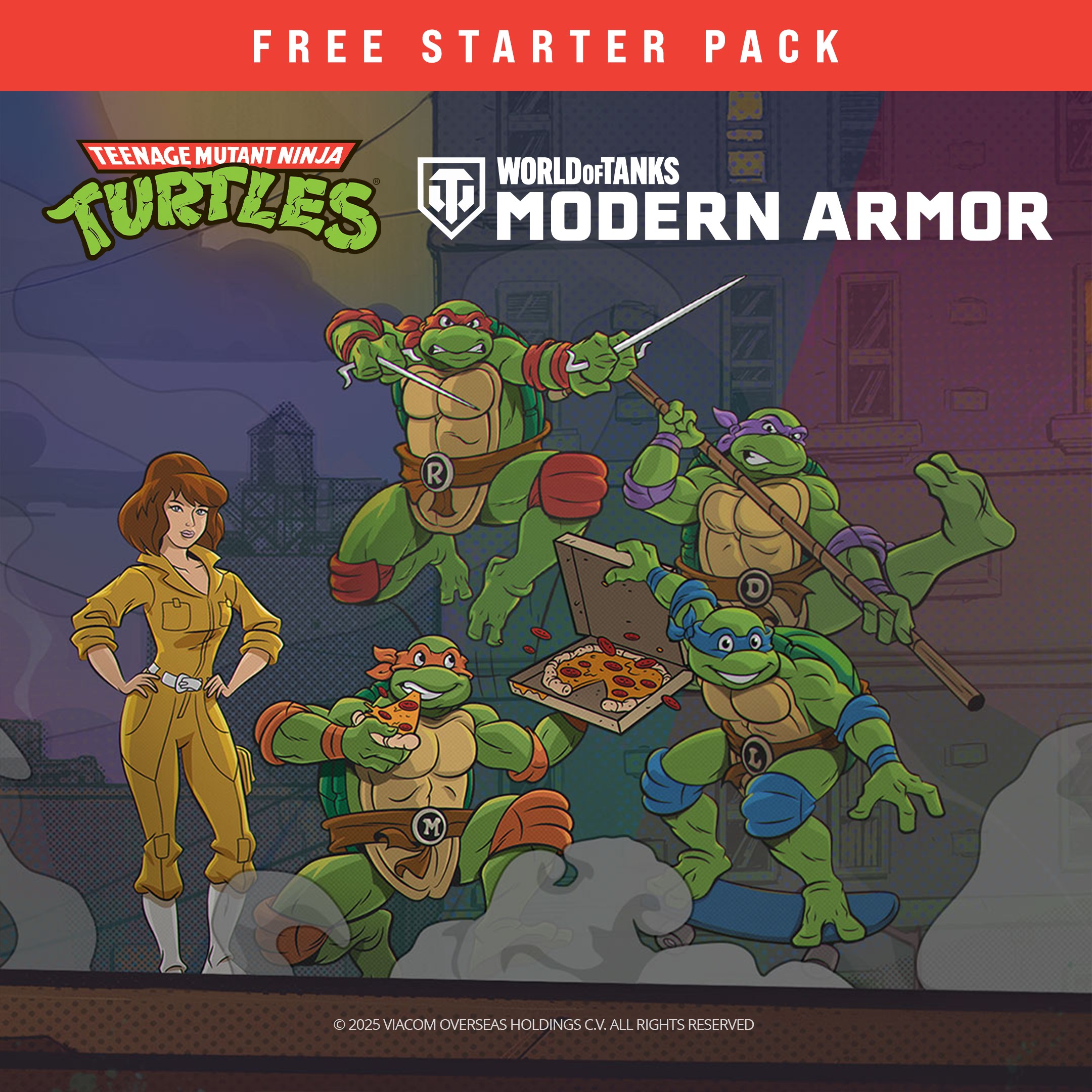 World of Tanks Modern Armor – TMNT Starter Pack