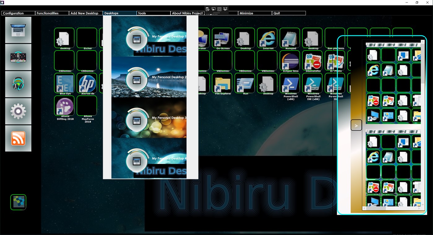 #3. Nibiru Desktop (Windows) Podle: GenuiSoft IT