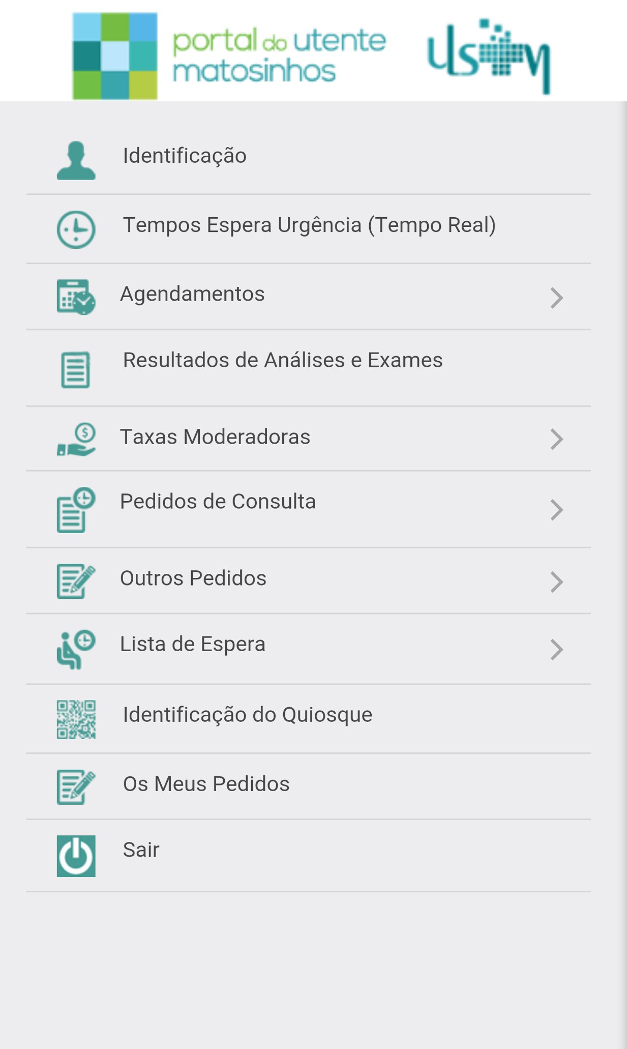 Screenshot 1 Portal do Utente de Matosinhos – ULSM windows