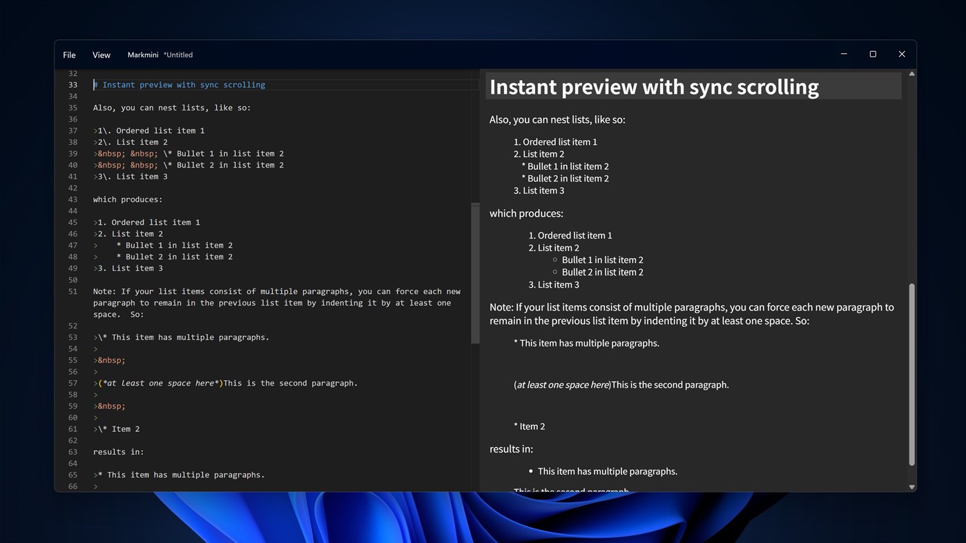 #2. Markmini (Windows) By: Pig Star