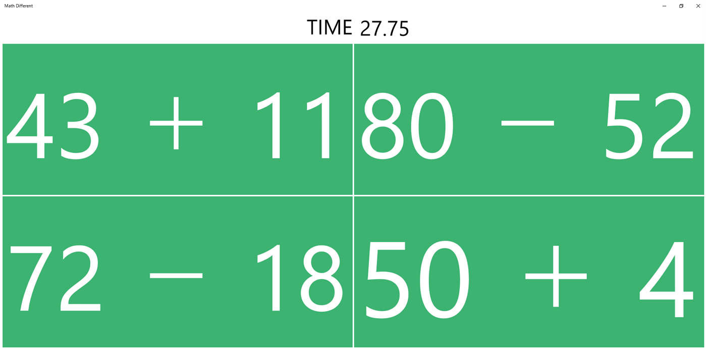 #1. Math Different (Windows) بواسطة: White Sphere