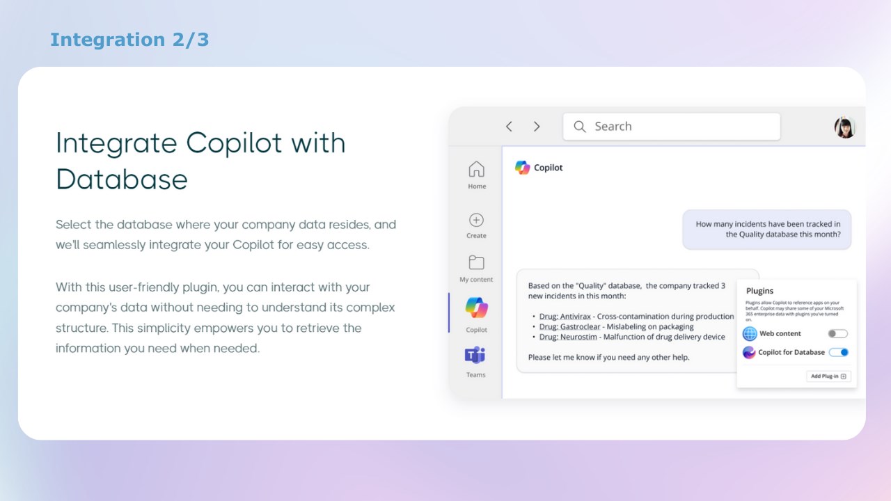 Snapshot 2 of Extensibility Service for Microsoft Copilot