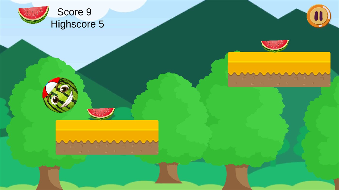 #1. Watermelon Go (Windows) Podle: Game Developer20
