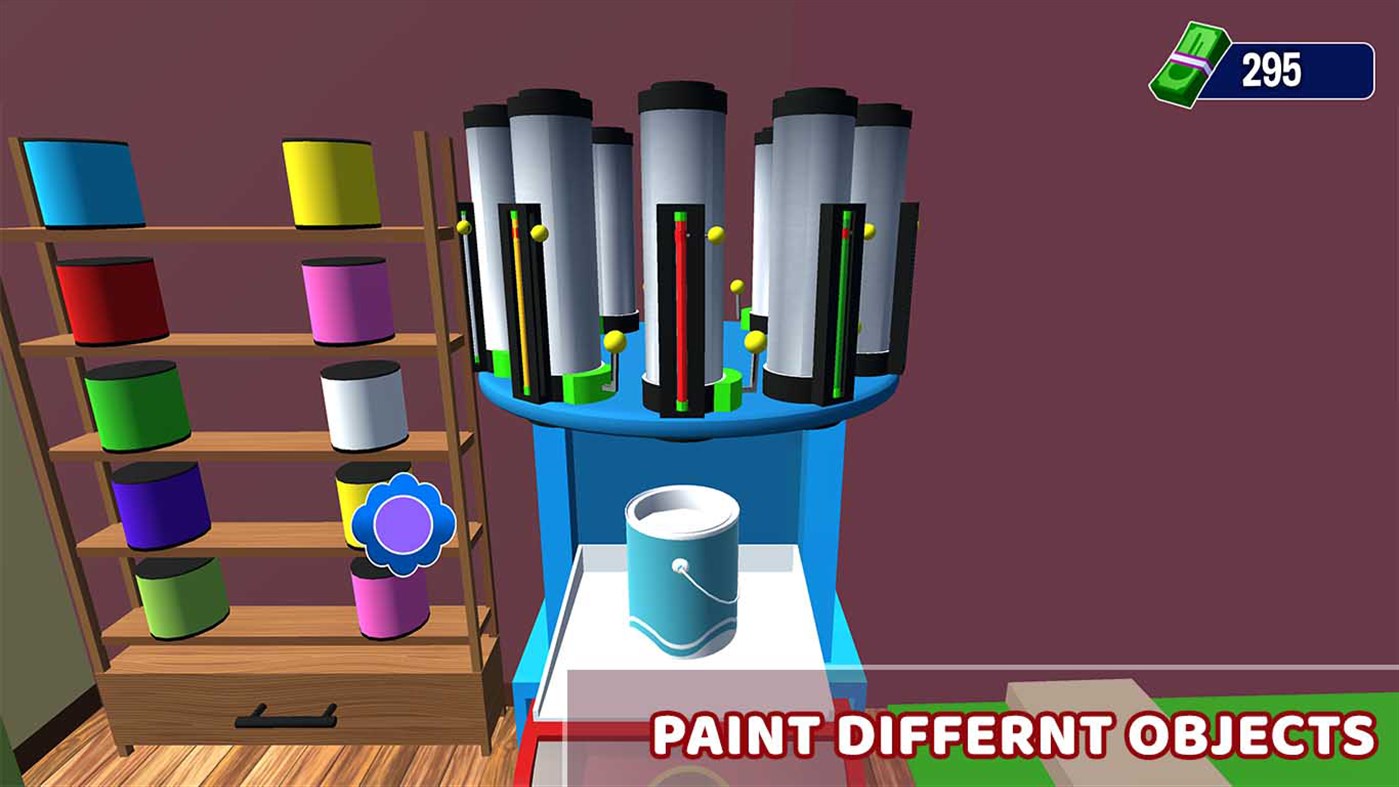 #2. Paint Mixing - Puzzle Art Game (Windows) By: Margala Games