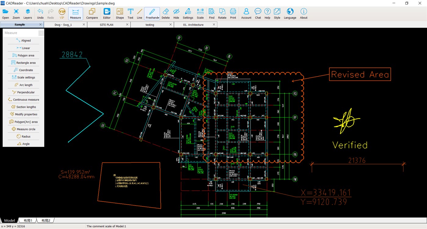 #1. CADReader – View & Measure DWG (Windows) Által: 北京鸿鹄云图科技股份有限公司