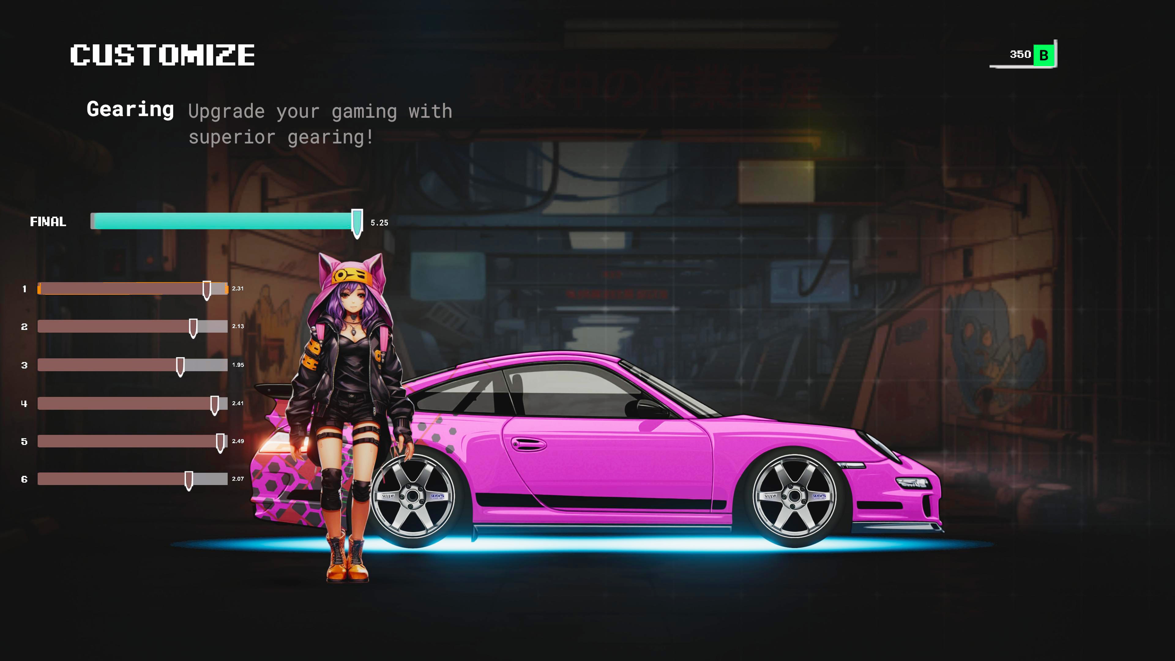 JDM Pixel Street Car Racing screenshot 2 of 4