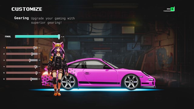JDM Pixel Street Car Racing screenshot 2
