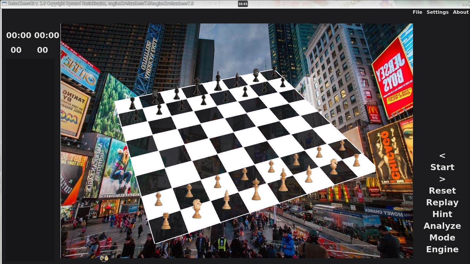 Screenshot 1 QRelaxChess windows