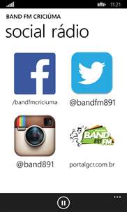 Band FM Criciúma screenshot 2