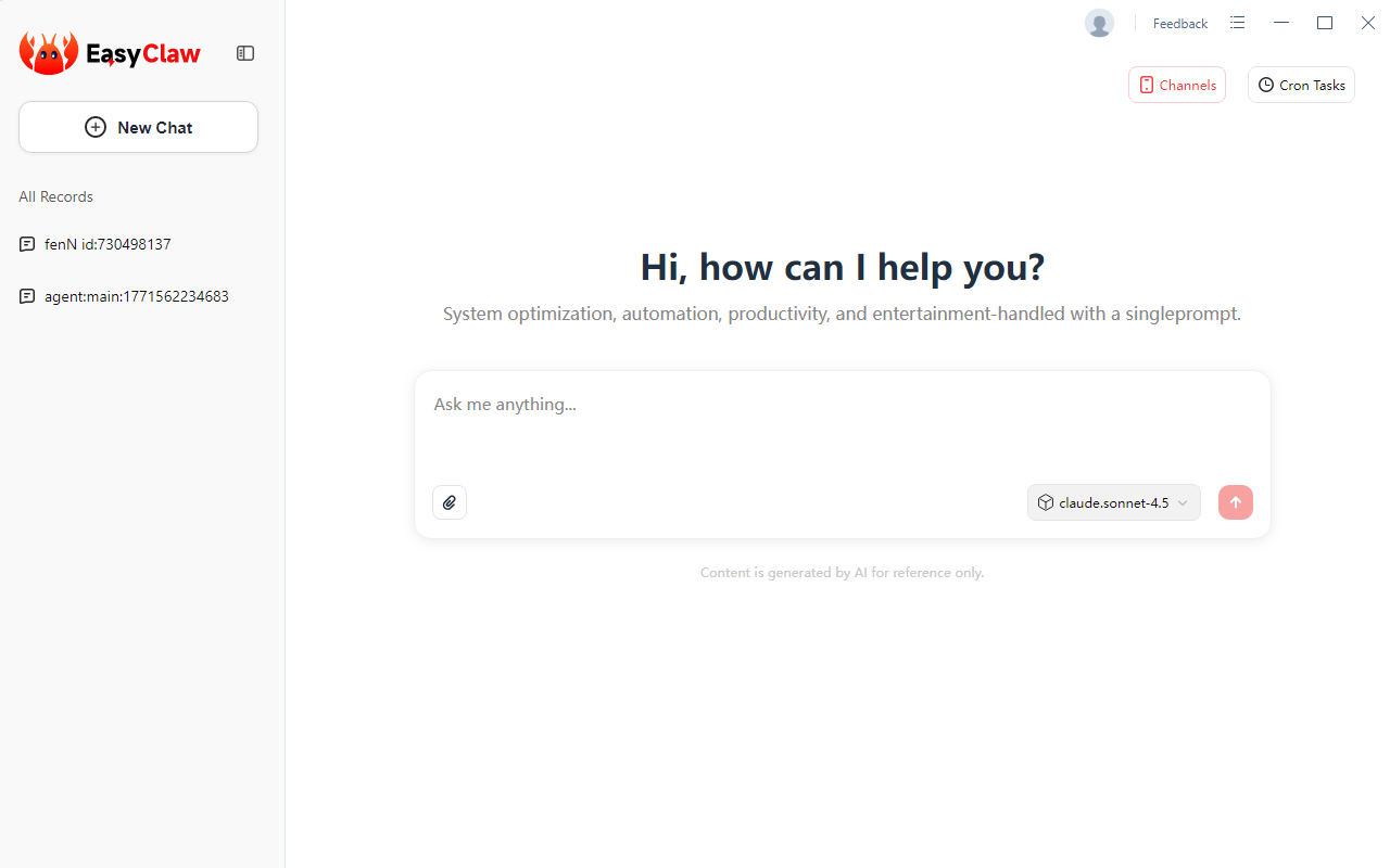 EasyClaw Browser Assistant