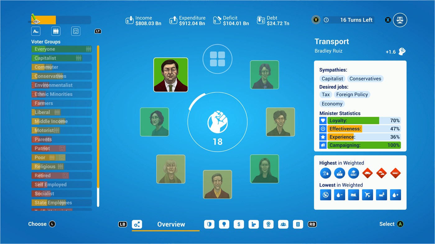 #6. Democracy 4: Console Edition (Xbox) Με: Auroch Digital