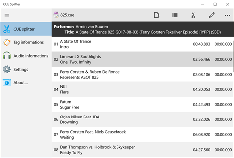 CUE Splitter Screenshots 1