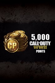 5 000 Call of Duty®: WWII -pistettä