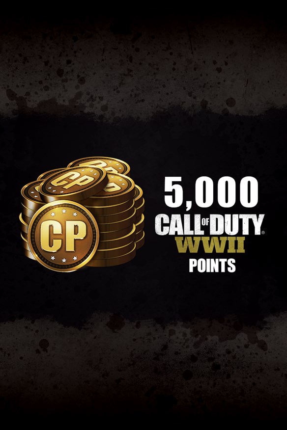 5,000 Call of Duty: WWII Points