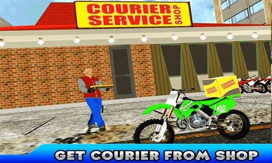 City Delivery Boy Simulator screenshot 2