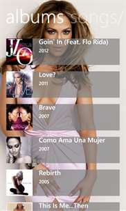 Jennifer Lopez Music screenshot 4