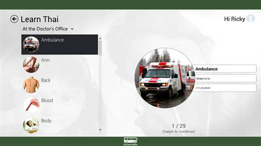 Learn Thai via videos by GoLearningBus screenshot 6