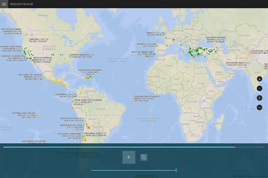Terrae Motus - Earthquakes tracking screenshot 3