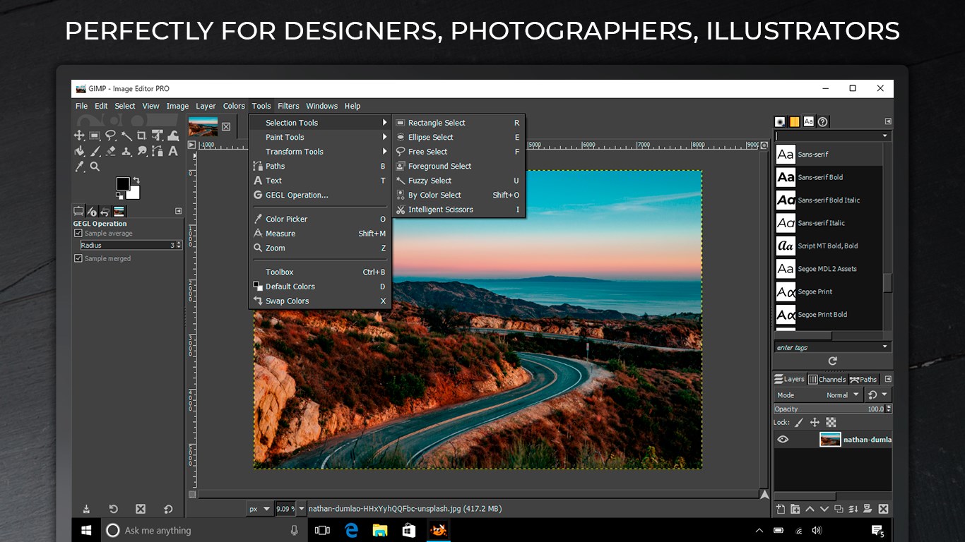 Gimp Photo Editor