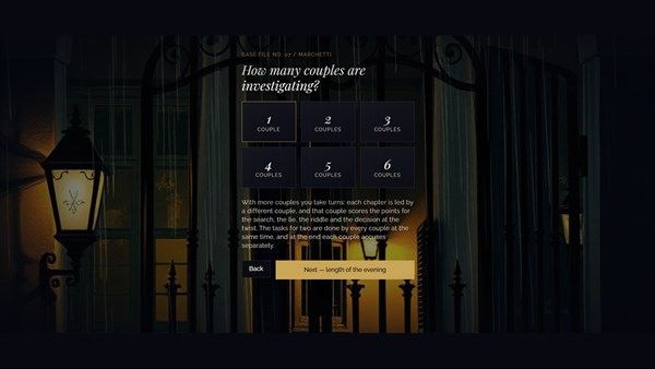 The Last Waltz: Couples Riddle Game — 2