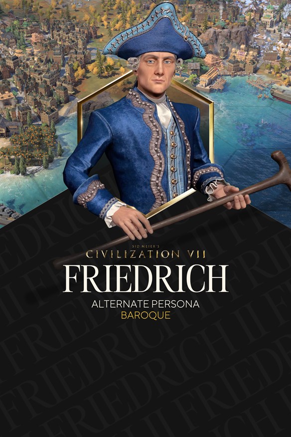 Sid Meier's Civilization VII: Friedrich (Baroque) Persona Xbox Series X|S and Xbox One cover art