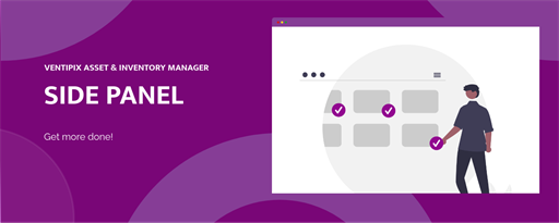 Ventipix Asset & Inventory Manager Side Panel marquee promo image