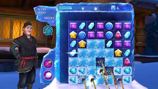 Frozen Free Fall: Snowball Fight screenshot 1