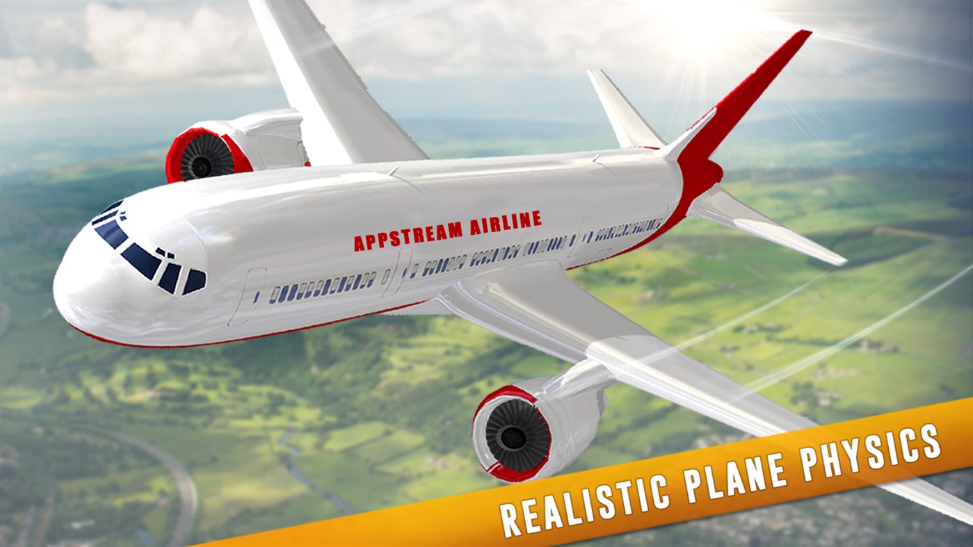 #4. Airplane Rescue Simulator 3D - Pilot Crash Landing (Windows) Por: AppStream Studios