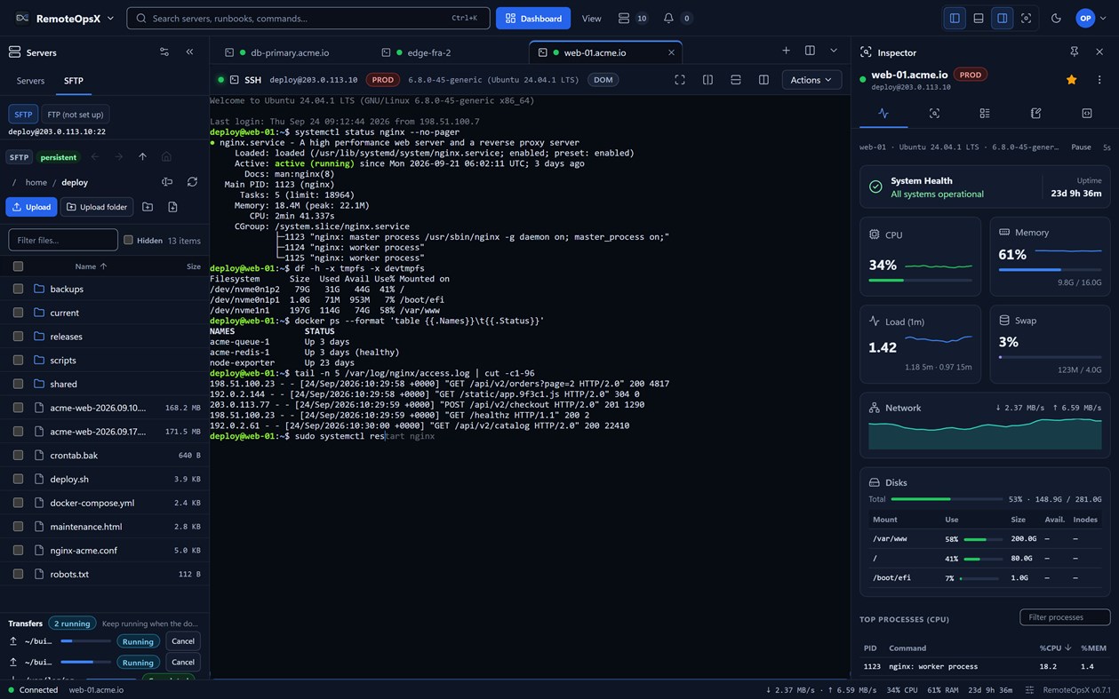 #1. RemoteOpsX (Windows) Por: Darwvin