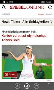 SPIEGEL ONLINE screenshot 1