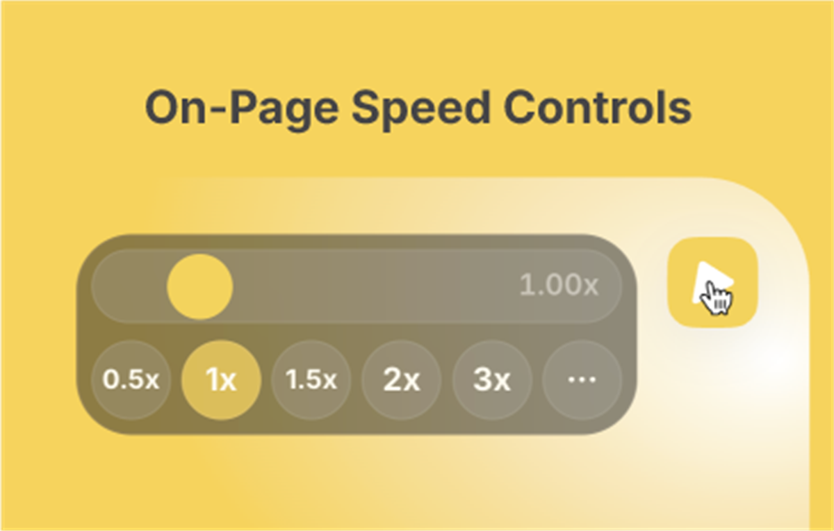 Speed Changer – Play videos faster