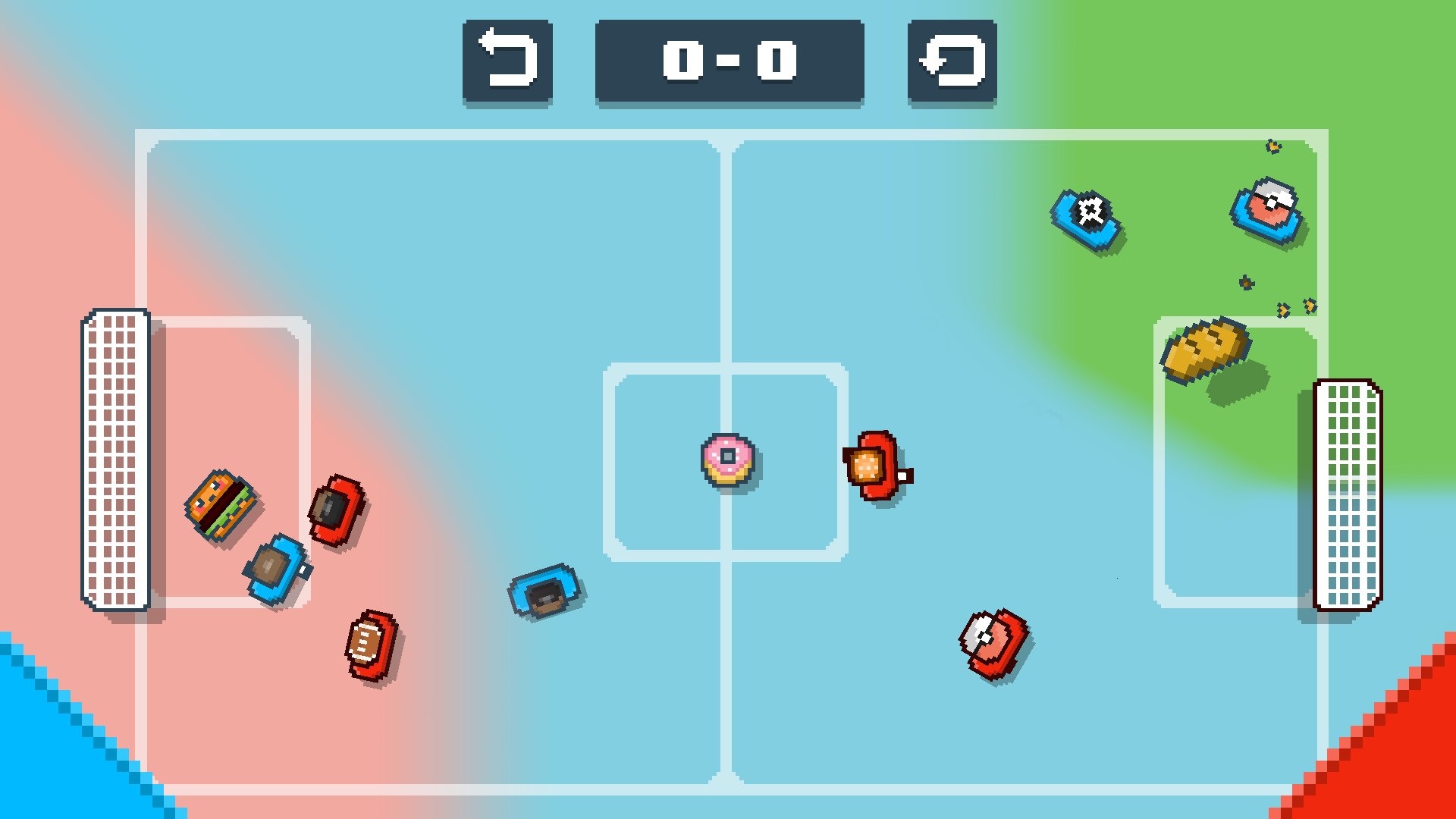 Socxel Pixel Soccer screenshot 2