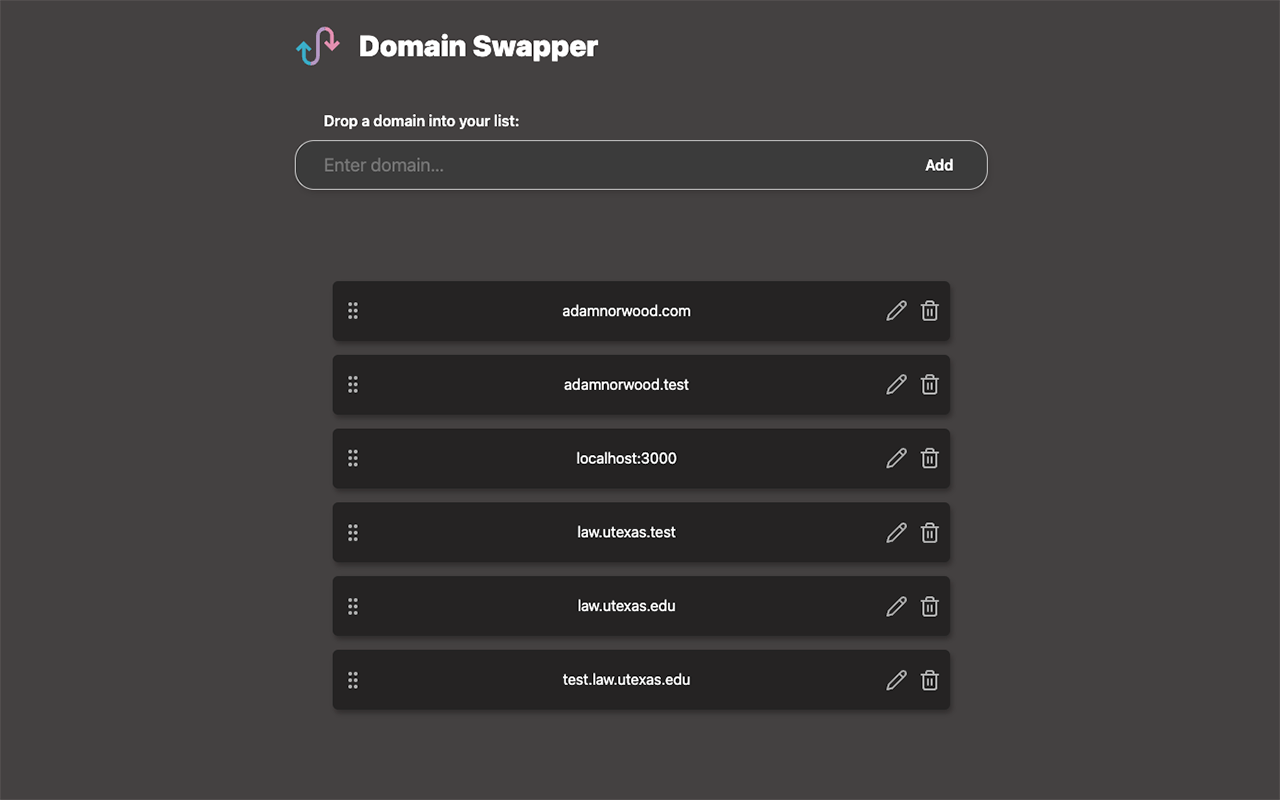 Domain Swapper