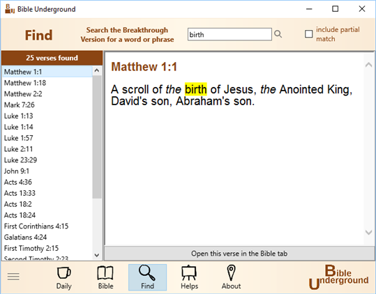 Bible Underground screenshot 4