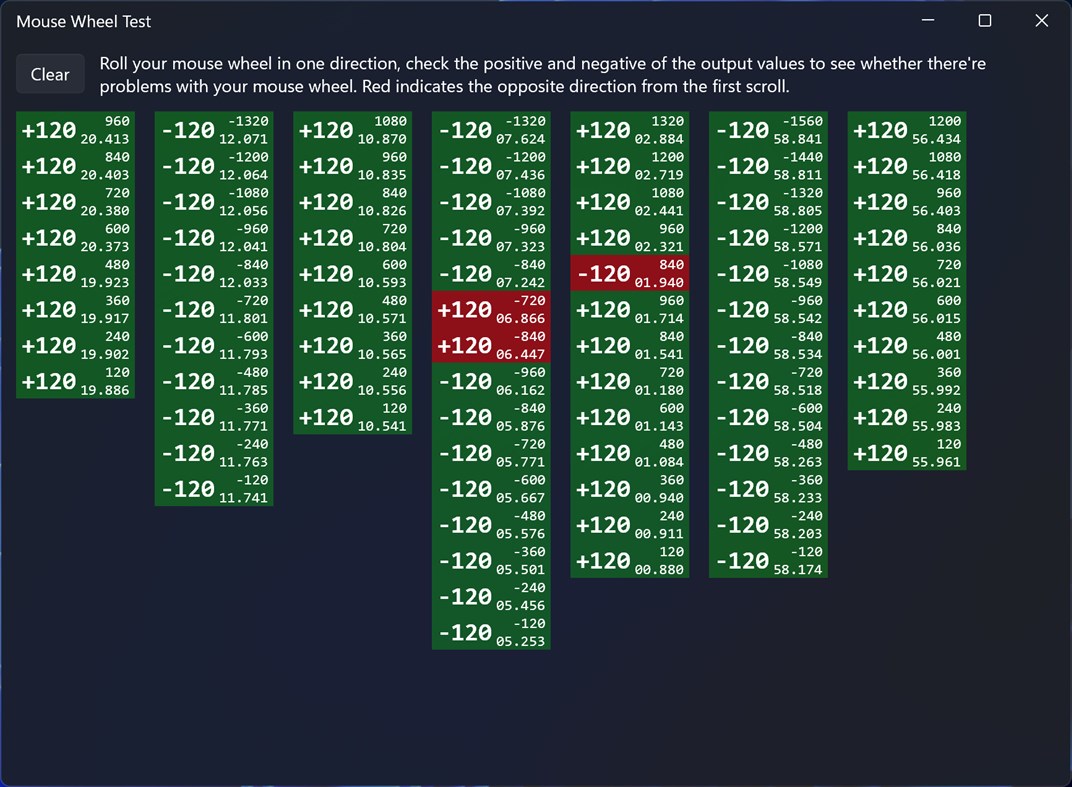 #2. Mouse Wheel Test (Windows) 作者: Starry Apps