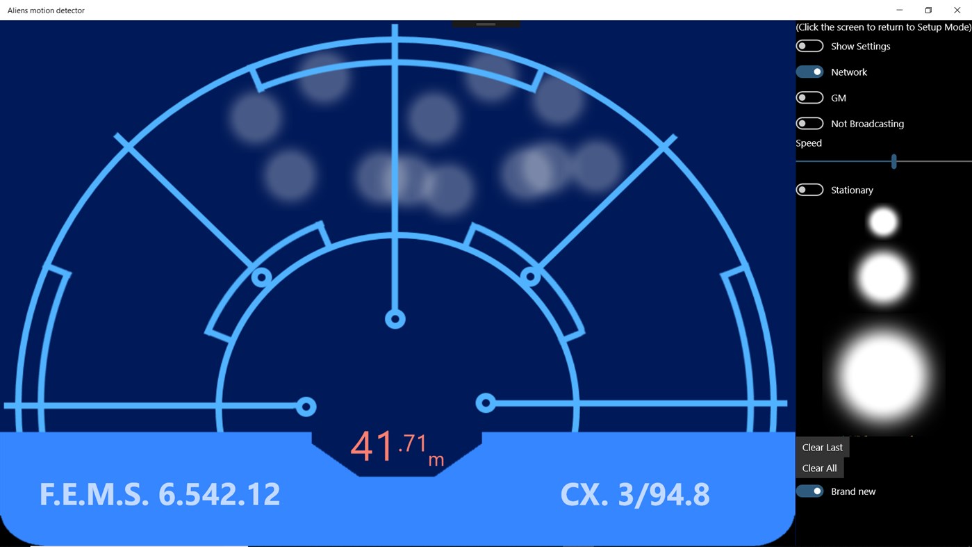 #2. Aliens motion detector (Windows) 由: CraftySims