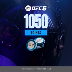 UFC 6 - 1050 UFC POINTS